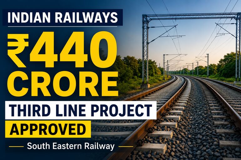Indian Railways Bets ₹440 Crore on a Small Stretch with a Big Impact Indian Railways Bets ₹440 Crore on a Small Stretch with a Big Impact