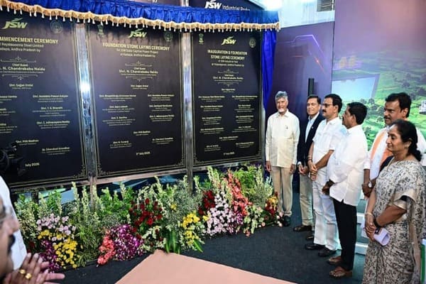 JSW Steel Sets ₹16,350 Crore Rayalaseema Project in Motion 2