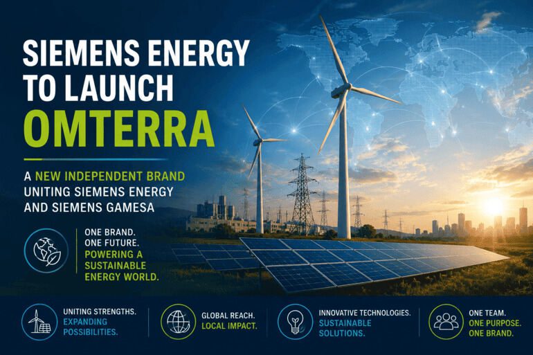 Omterra to Unite Siemens Energy and Siemens Gamesa Under One Global Brand Omterra to Unite Siemens Energy and Siemens Gamesa Under One Global Brand