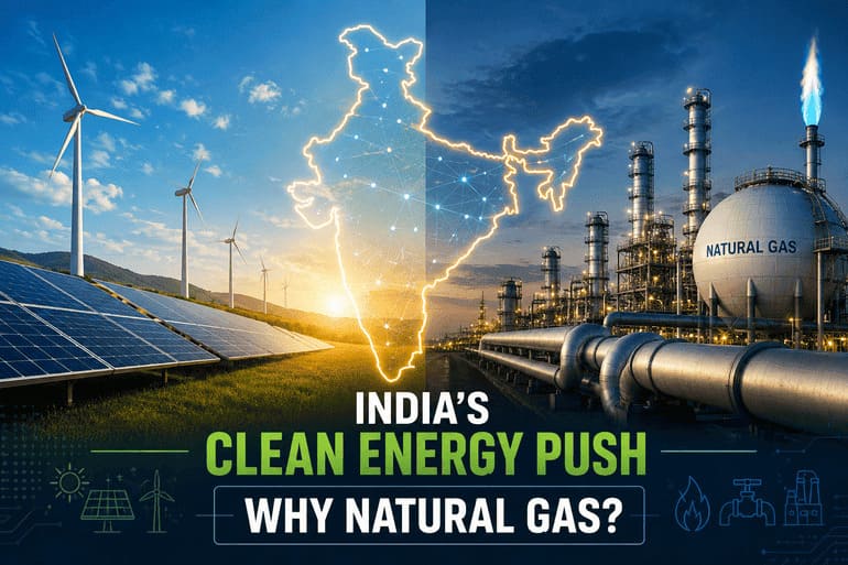 India’s Clean Energy Push Raises One Big Question: Why Natural Gas? India's Clean Energy Push Raises One Big Question: Why Natural Gas?