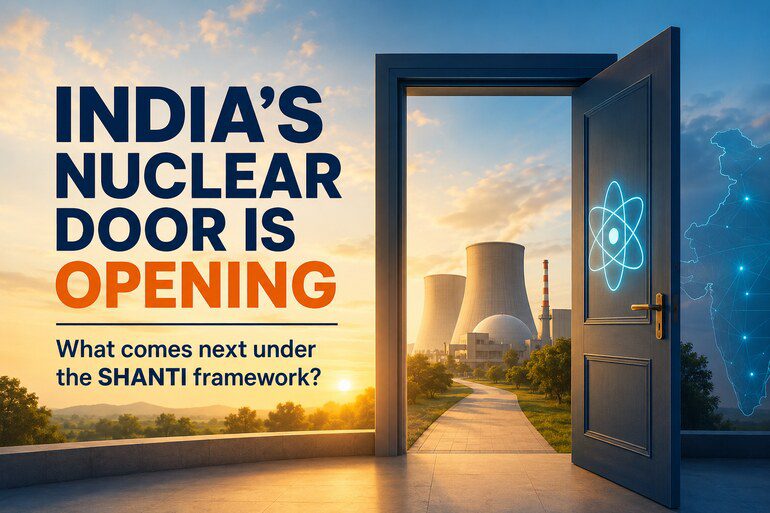 India’s Nuclear Opening Enters the Next Stage as SHANTI Rules Take Shape India’s Nuclear Opening Enters the Next Stage as SHANTI Rules Take Shape