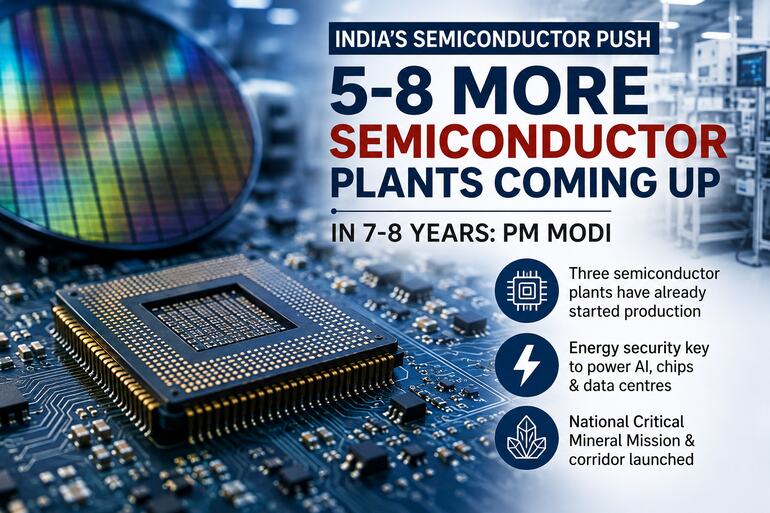 PM Modi’s 2047 Vision Puts Chips, Energy and Critical Minerals in Focus PM Modi’s 2047 Vision Puts Chips, Energy and Critical Minerals in Focus