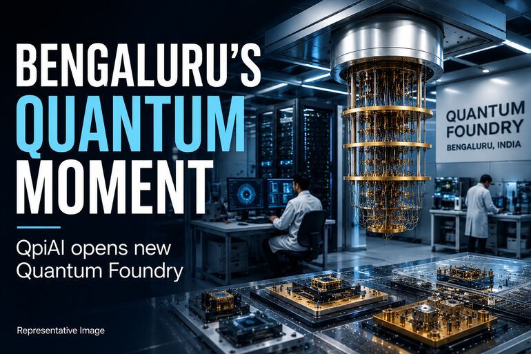 QpiAI’s Quantum Foundry Targets Next-Generation 10,000-Qubit Chips QpiAI’s Quantum Foundry Opens in Bengaluru. The 10,000-Qubit Target Is Next