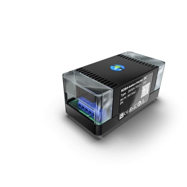 The ROBA brake-checker: Sensorless, networked brake monitoring for efficient and predictive machine maintenance.Image Credit: mayr power transmission