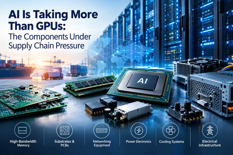 AI Is Taking More Than GPUs: The Components Under Supply Chain Pressure AI Is Taking More Than GPUs: The Components Under Supply Chain Pressure