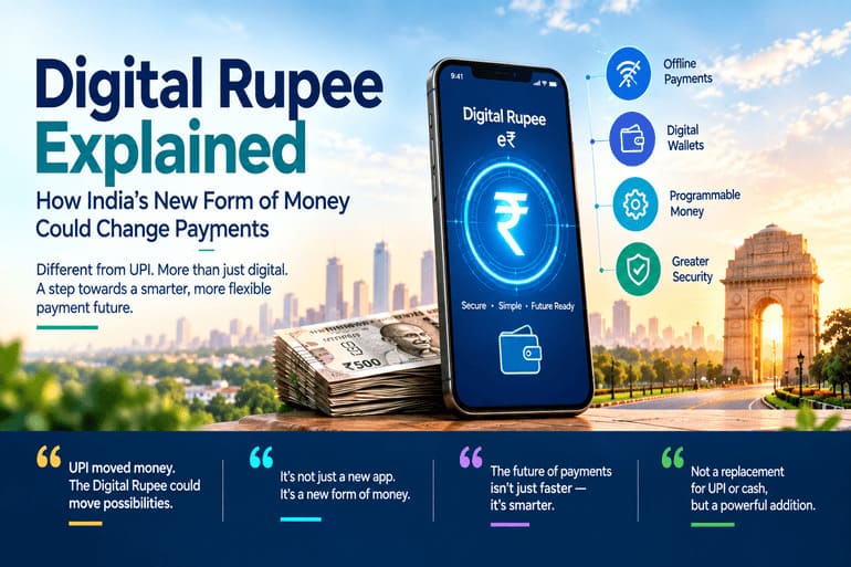 From UPI to Digital Rupee: Is India Entering the Next Era of Digital Money? From UPI to Digital Rupee: Is India Entering the Next Era of Digital Money?