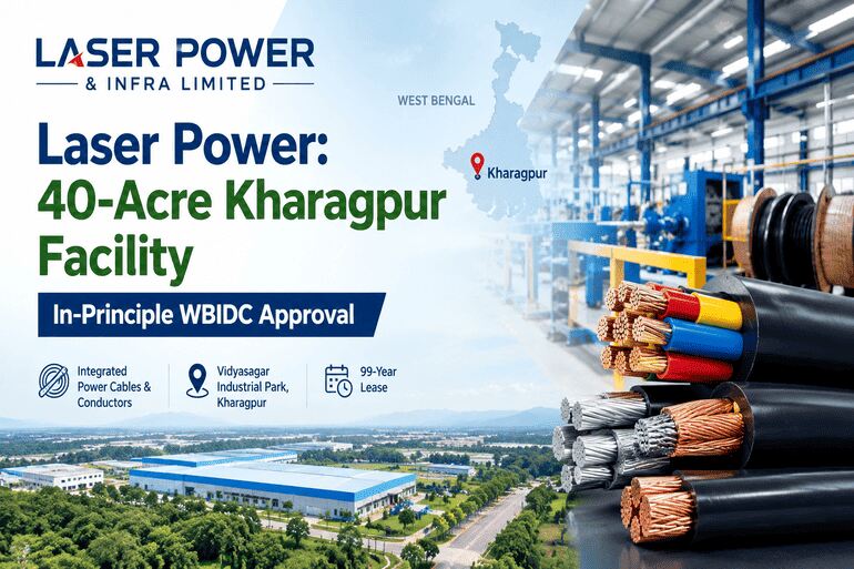 Laser Power Gets WBIDC Nod for 40-Acre Kharagpur Project Laser Power Gets WBIDC Nod for 40-Acre Kharagpur Project