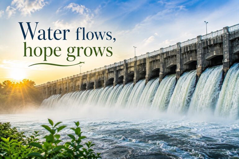 Mettur Dam Opens as Tamil Nadu Prepares for Delta Irrigation Mettur Dam Opens as Tamil Nadu Prepares for Delta Irrigation