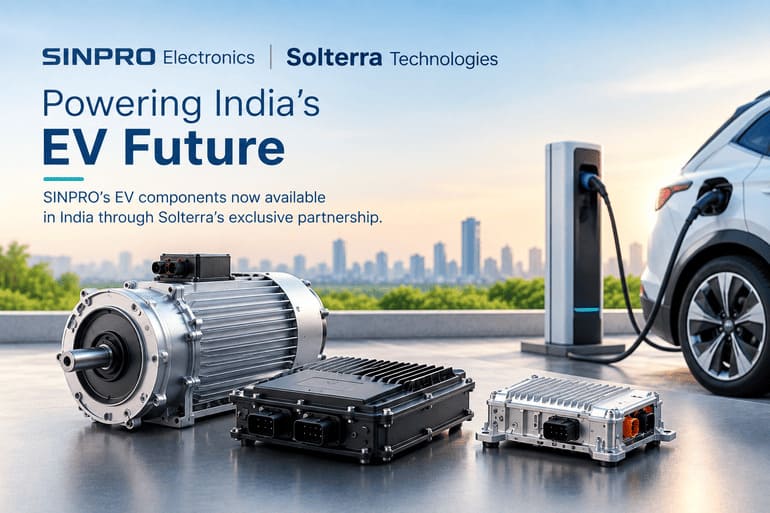 SINPRO Opens New India Channel for EV Motors and Power Electronics SINPRO Opens New India Channel for EV Motors and Power Electronics