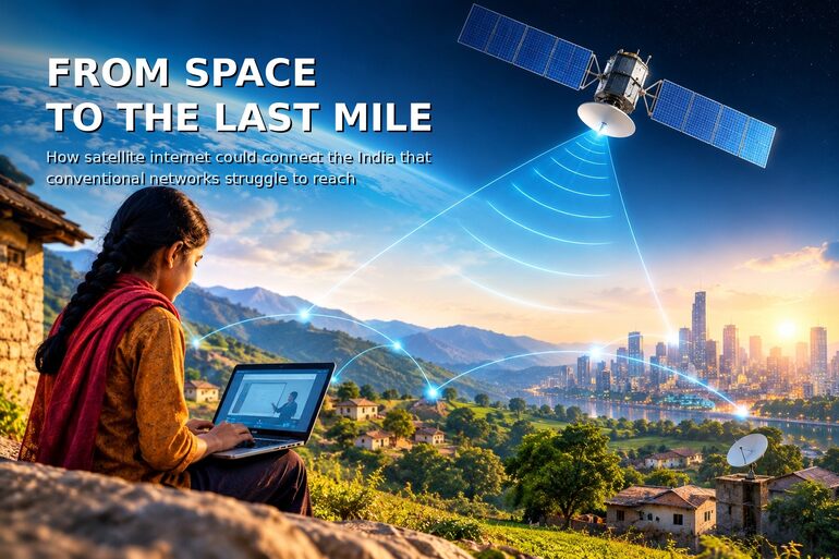 Satellite Internet Is Coming to India, But Who Will It Really Connect? Satellite Internet Is Coming to India, But Who Will It Really Connect