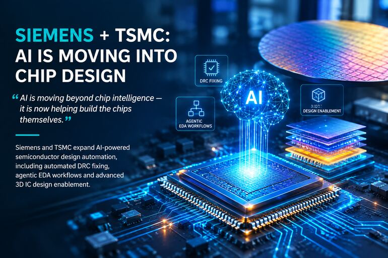 The Chip Designer Gets an AI Assistant: Siemens and TSMC Expand AI-Powered EDA Siemens and TSMC Bring AI Into Chip Design