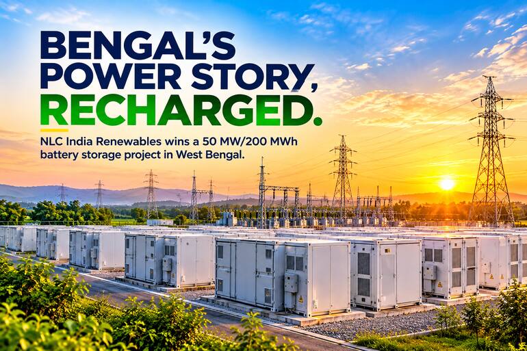 A 200 MWh Power Play: NLC India Renewables Wins West Bengal Project NLC India Renewables Wins 200 MWh Battery Storage Project