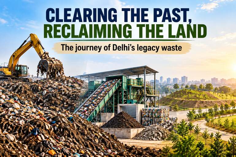 Delhi Landfills: What Happens to Years of Accumulated Waste? Delhi Landfills: What Happens to Years of Accumulated Waste?