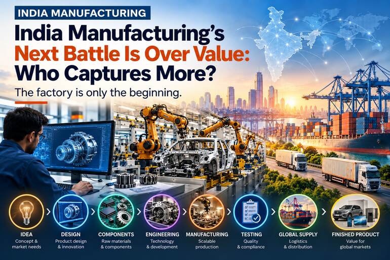 Indian Manufacturing Enters a New Phase: From Assembly to Global Value Chains India Manufacturing: From Assembly to Value Chains