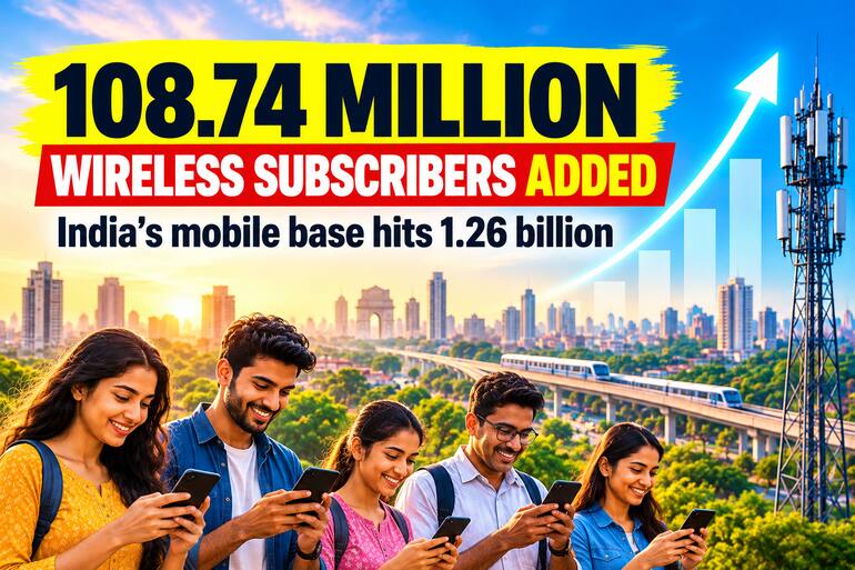 India’s Mobile Base Surges Past 1.26 Billion: TRAI Data Points to a Bigger Connectivity Boom India’s Mobile Subscriber Base Surges Past 1.26 Billion