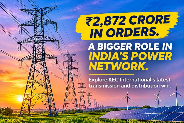 PGCIL Awards ₹2,872 Crore Transmission Line Orders to KEC International PGCIL Awards ₹2,872 Crore Transmission Line Orders to KEC International