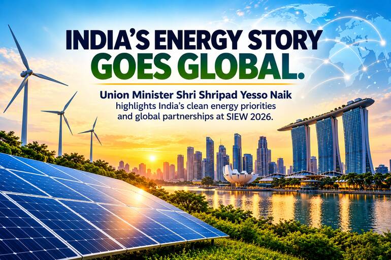 Singapore International Energy Week 2026: India Showcases Its Clean Power Ambitions Singapore International Energy Week 2026: India Showcases Its Clean Power Ambitions
