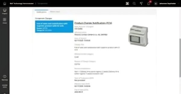 Standardized Product Change Notifications