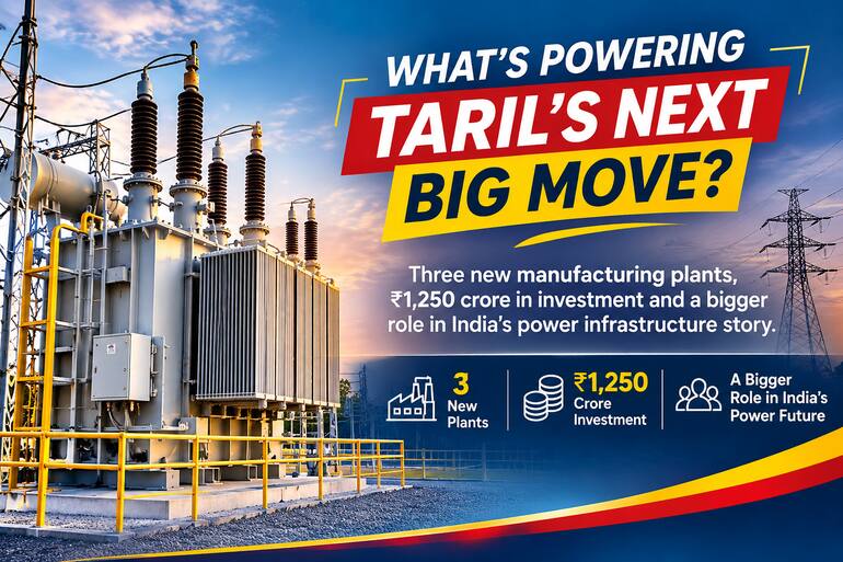 Transformers & Rectifiers (India) Announces ₹1,250 Crore Investment in Three Greenfield Plants TARIL Announces ₹1,250 Crore Investment in Three Greenfield Plants