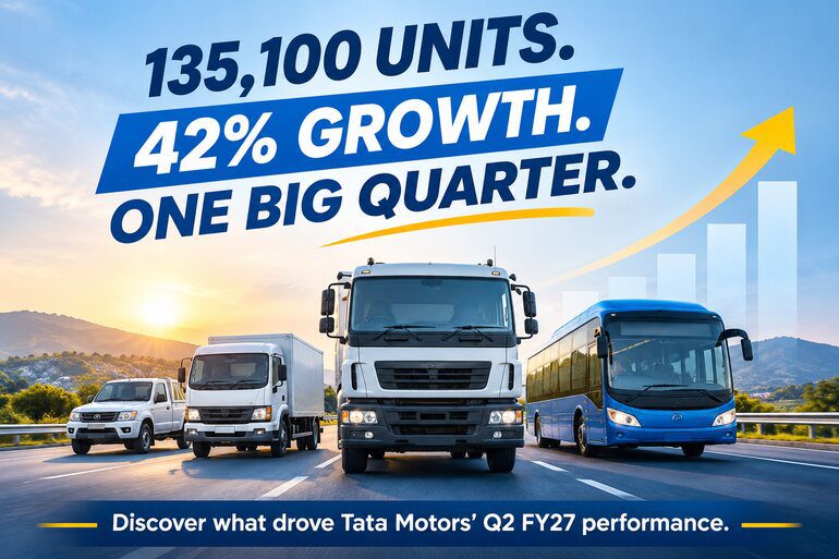 Tata Motors Shifts Into a Higher Gear With 42% Revenue Growth Tata Motors Shifts Into a Higher Gear With 42% Revenue Growth