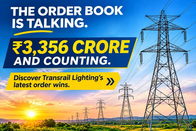 Transrail Adds ₹927 Crore in Fresh Orders, Extending Its Winning Streak Transrail Adds ₹927 Crore in Fresh Orders, Extending Its Winning Streak
