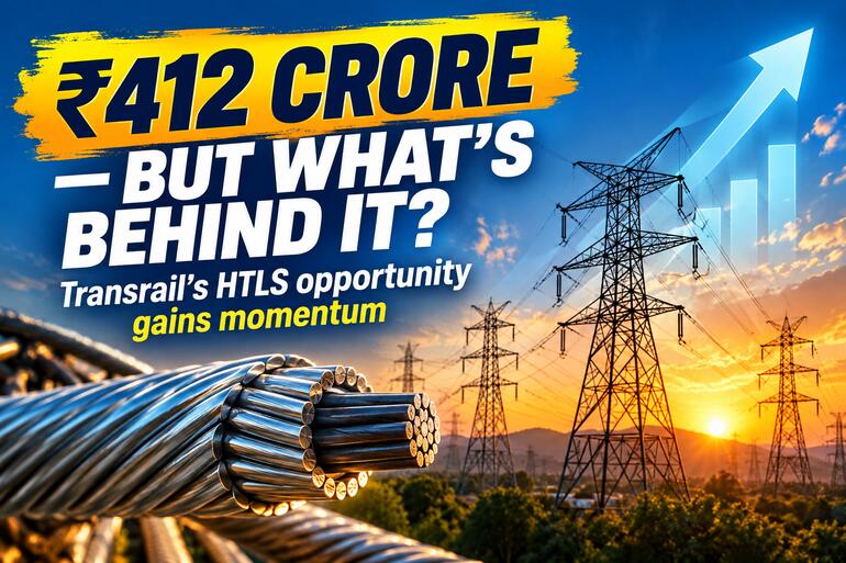 Transrail Orders Rise as ₹412 Crore HTLS Projects Roll In Transrail Orders Rise as ₹412 Crore HTLS Projects Roll In